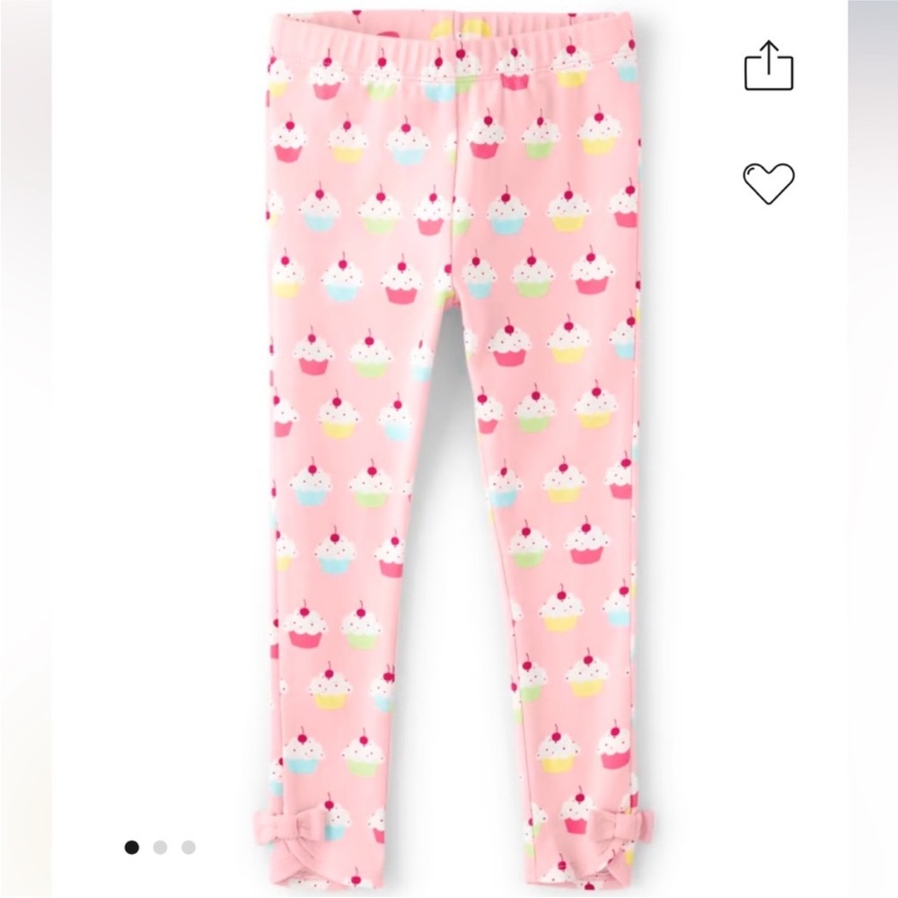 🧁GYMBOREE Cupcake Leggings. Size 10🧁
